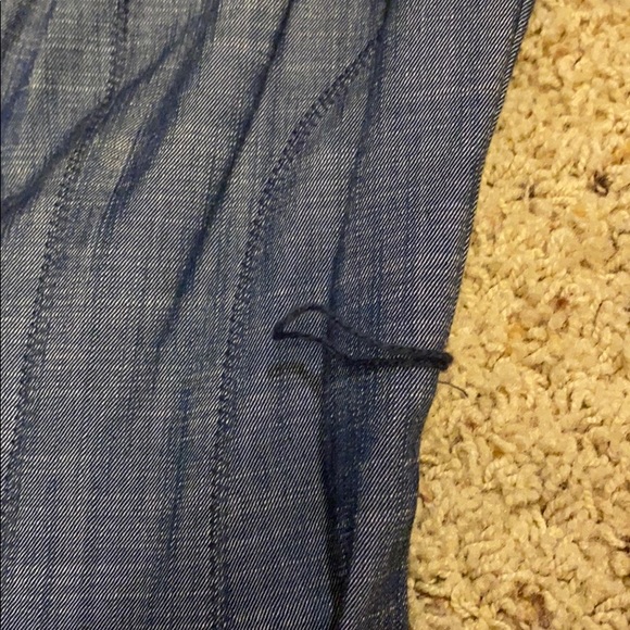 Tommy Hilfiger 2 denim shirt dress button down - Picture 7 of 9